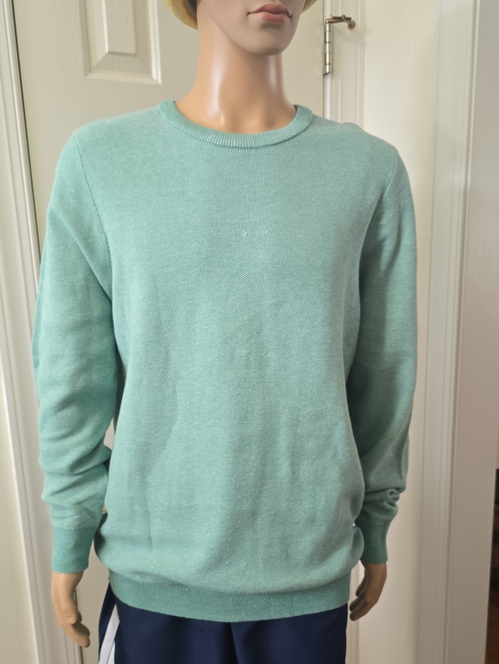 IZOD Brand Men's Big And Tall Green Pullover Sweater Size LT